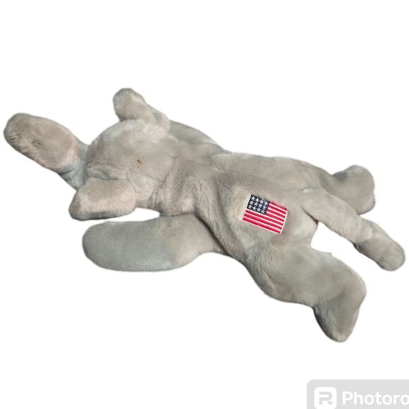Ty Beanie Buddies Righty the Elephant Stuffed Animal Year 2000 - Picture 1 of 6